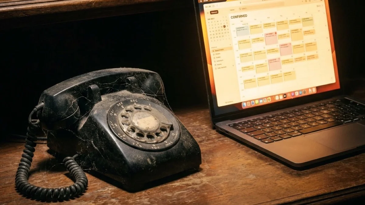 The dusty phone nobody answers vs the screen that never sleeps